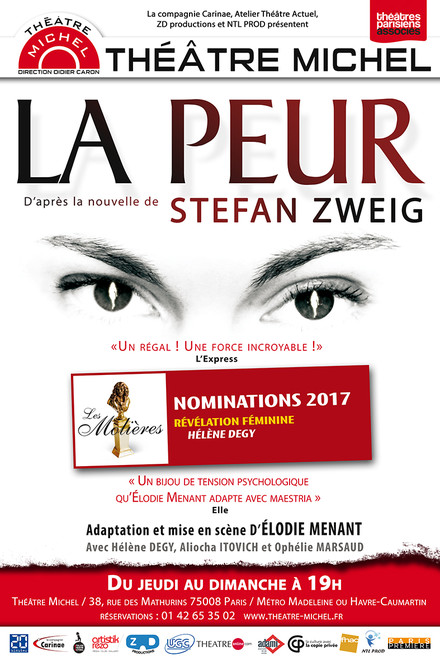 La peur au Théâtre Michel