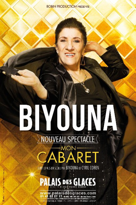 BIYOUNA, "Mon Cabaret" au Théâtre Palais des Glaces