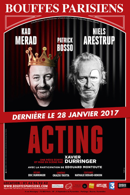 Acting au Théâtre des Bouffes Parisiens