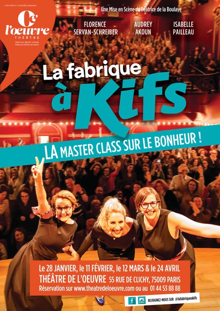 La fabrique à Kifs au Théâtre de l'Œuvre