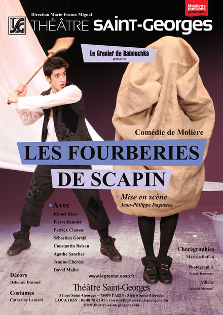 Les Fourberies de Scapin au Théâtre Saint-Georges