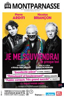 JE ME SOUVIENDRAI DE PRESQUE TOUT