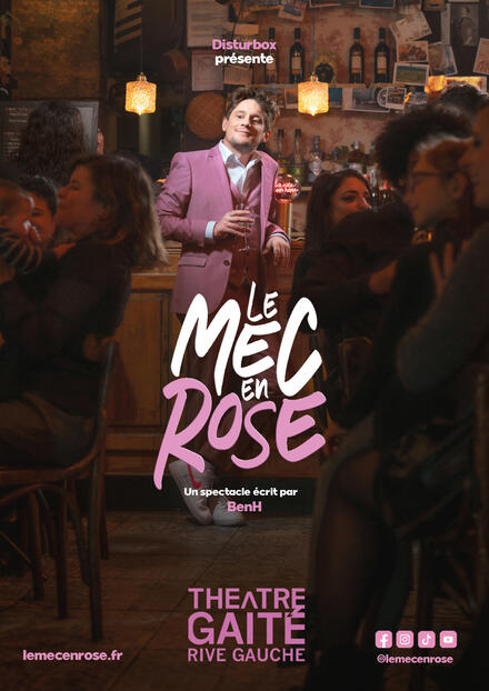 LE MEC EN ROSE au Théâtre de La Gaîté Rive Gauche