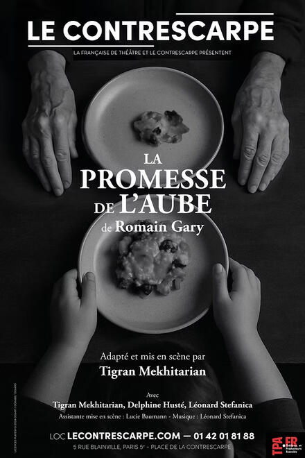 La promesse de l'aube au Théâtre Le Contrescarpe