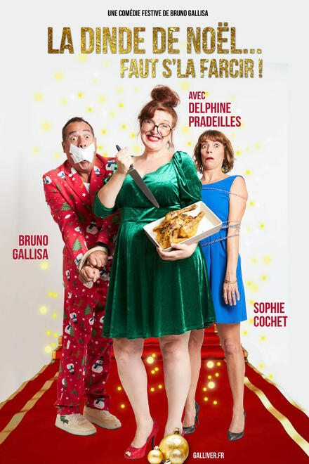 La dinde de Noël... faut s'la farcir ! au Théâtre Comédie La Rochelle