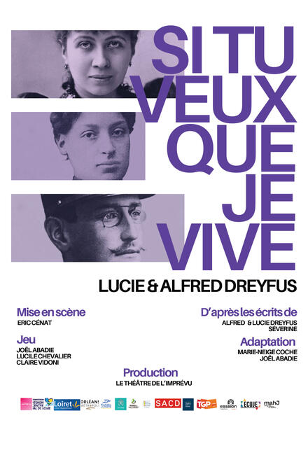 Si tu veux que je vive... Lucie et Alfred Dreyfus au Théâtre Essaïon