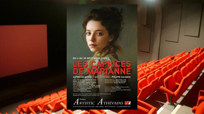 A VOIR EN NOVEMBRE | Amour, fougue, tragédie et poésie dans la belle langue de MUSSET, avec Zoé ADJIANI et Philippe CALVARIO