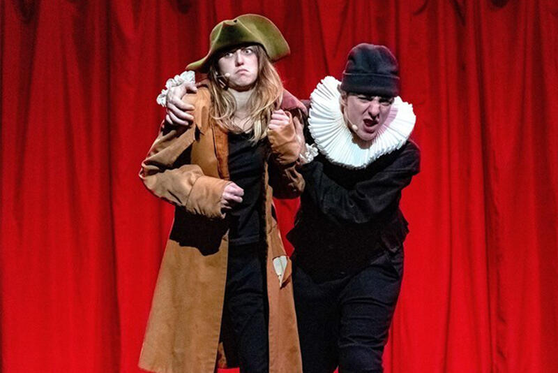 A L’école de Molière au Théâtre Essaïon