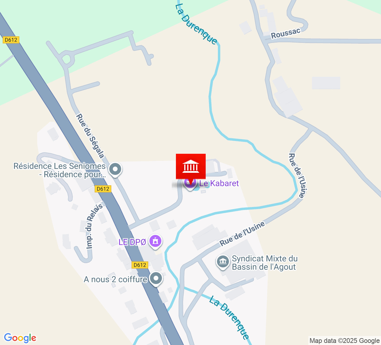 Plan d’accès Le Kabaret