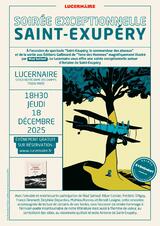 Soirée exceptionnelle Saint-Exupéry
