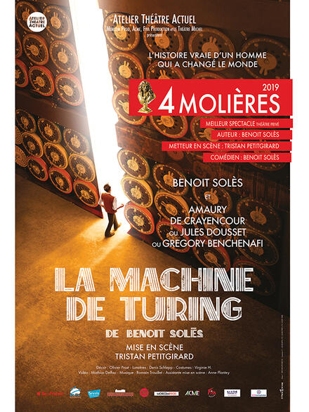 Soirée spéciale 31 décembre 2025 - La Machine de Turing au Théâtre Comédie Odéon