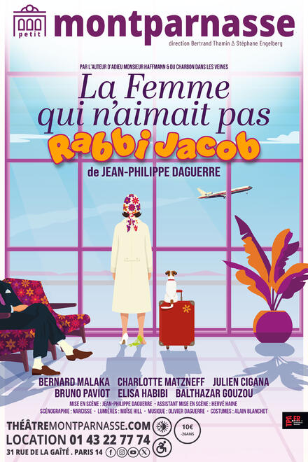 LA FEMME QUI N'AIMAIT PAS RABBI JACOB au Théâtre du Petit Montparnasse