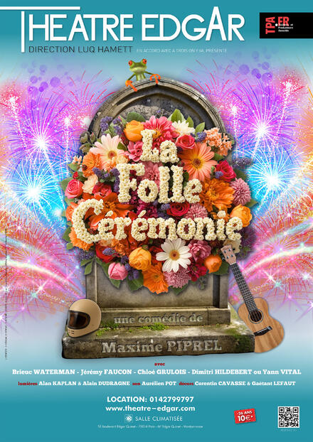 LA FOLLE CÉRÉMONIE au Théâtre Edgar
