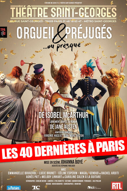 Orgueil et préjugés... ou presque au Théâtre Kimaimemesuive