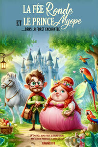 La fée ronde et le prince myope dans la forêt enchantée