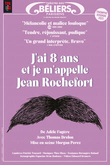J'ai 8 ans et je m'appelle Jean Rochefort