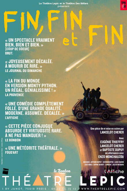 Fin, Fin et Fin au Théâtre Lepic