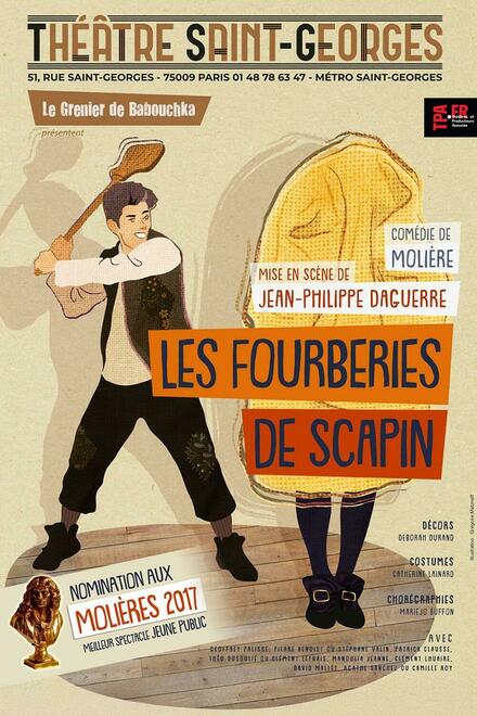 Les fourberies de Scapin au Théâtre Saint-Georges