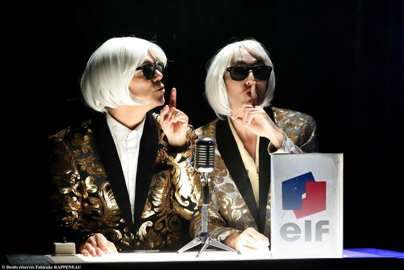 Jacques et Chirac au Théâtre du Splendid