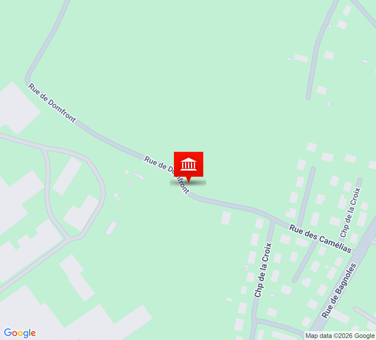 Plan d’accès Salle Roland Fléchard