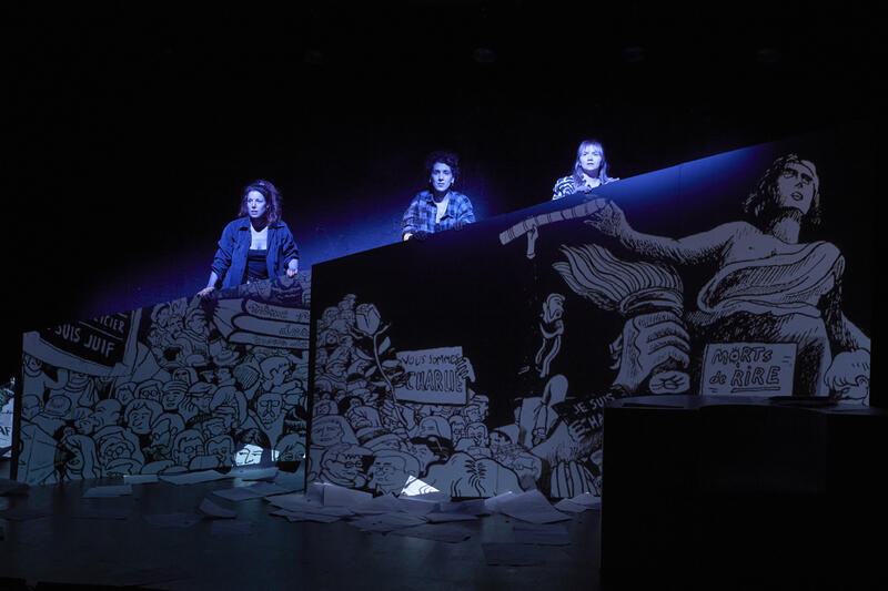 Dessiner encore au Théâtre Lepic