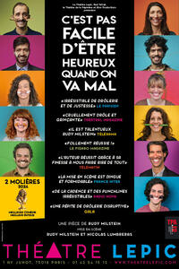 C'est pas facile d'être heureux quand on va mal