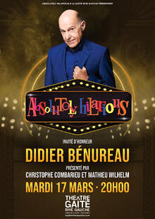 Absolutely Hilarious avec DIDIER BENUREAU