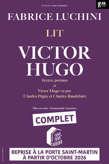 FABRICE LUCHINI lit Victor Hugo