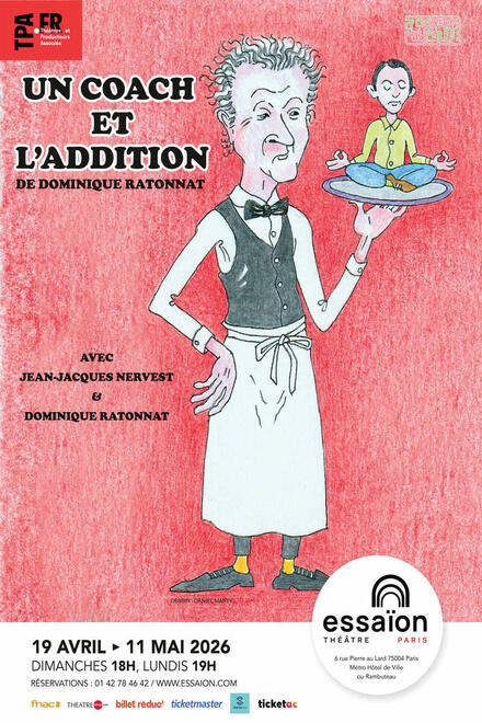 Un Coach et L’Addition au Théâtre Essaïon