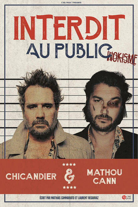 CHICANDIER & MATHOU - Interdit au public au Théâtre Trianon