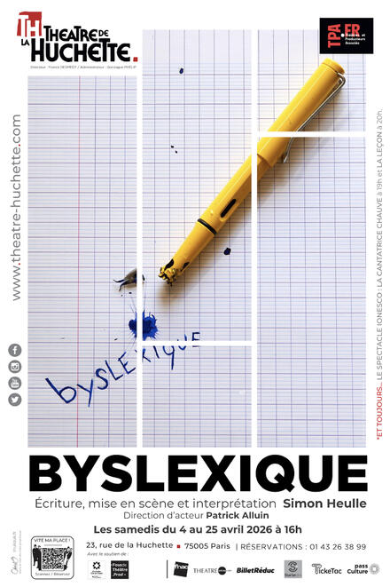 Byslexique au Théâtre de La Huchette
