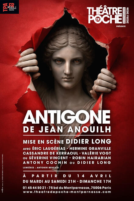 ANTIGONE au Théâtre de Poche-Montparnasse