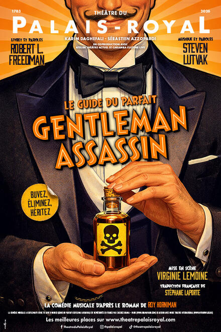Le guide du parfait gentleman assassin au Théâtre du Palais Royal