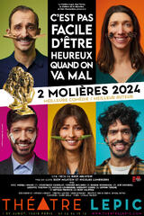 C'est pas facile d'être heureux quand on va mal