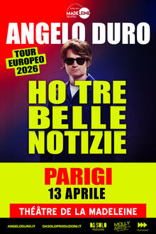 ANGELO DURO - Ho Tre Belle Notizie