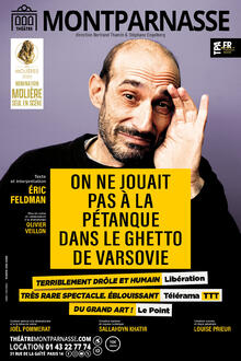 ON NE JOUAIT PAS A LA PÉTANQUE DANS LE GHETTO DE VARSOVIE