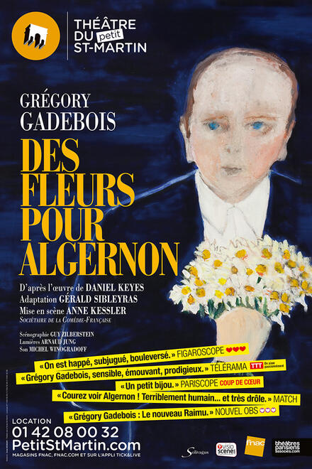 Des fleurs pour Algernon au Théâtre du Petit Saint-Martin