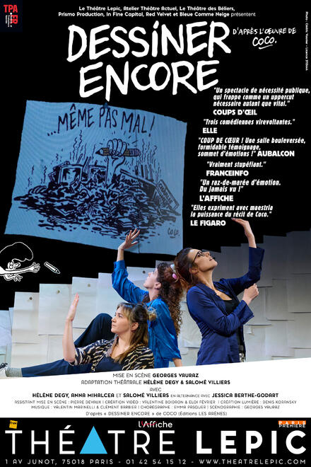 Dessiner encore au Théâtre Lepic