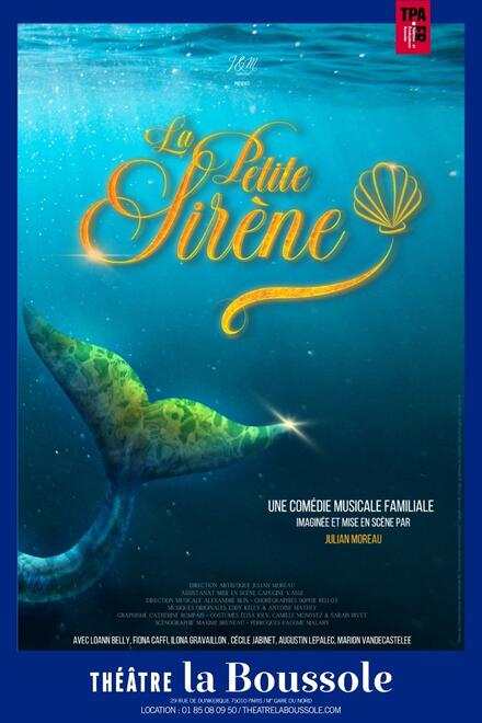 La petite sirène au Théâtre La Boussole