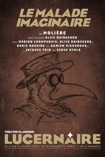 LE MALADE IMAGINAIRE au Théâtre Lucernaire