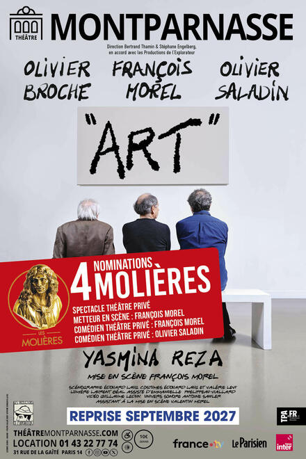 ART - TRIOMPHE / REPRISE EN 2027 au Théâtre Montparnasse