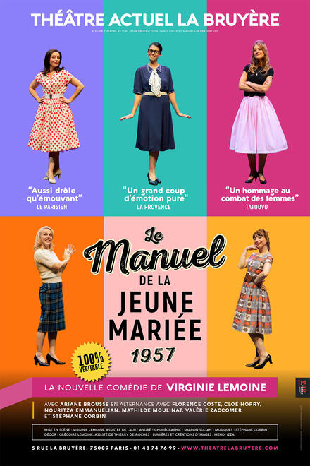 Le Manuel de la jeune mariée 1957 au Théâtre Actuel La Bruyère