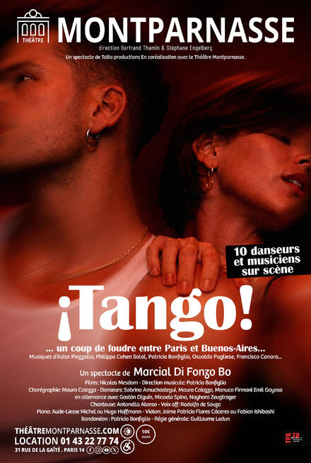 ¡TANGO! au Théâtre Montparnasse