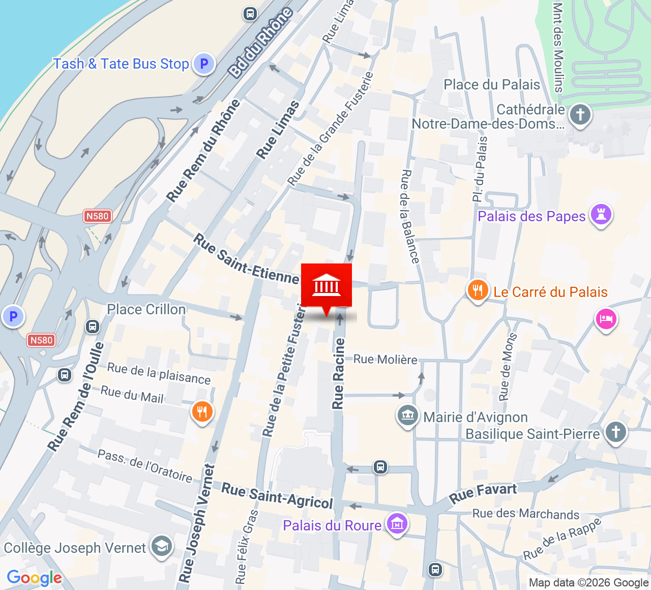 Plan d’accès La Maison Racine