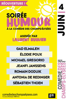 Soirée humour du 4 juin