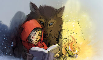 Le célèbre conte du « Petit Chaperon Rouge » revisité avec malice et humour