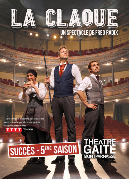 La Claque au Théâtre de la Gaîté Montparnasse