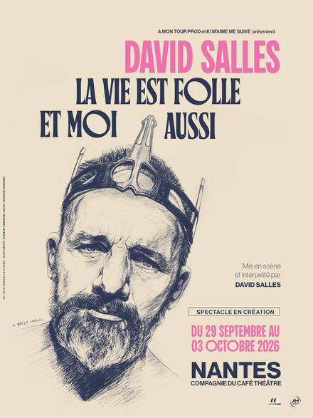 David Salles au Théâtre La compagnie du Café-Théâtre