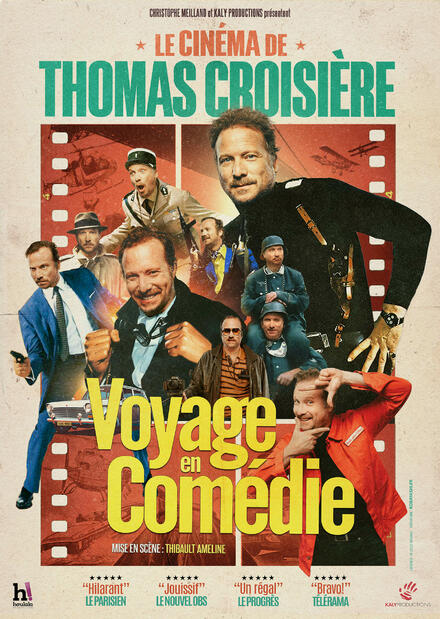 Le cinéma de Thomas Croisière - Voyage en comédie au Théâtre La compagnie du Café-Théâtre
