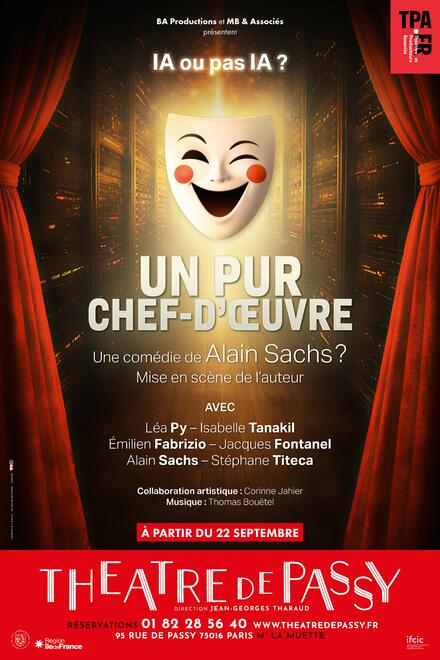 UN PUR CHEF D'OEUVRE au Théâtre de Passy